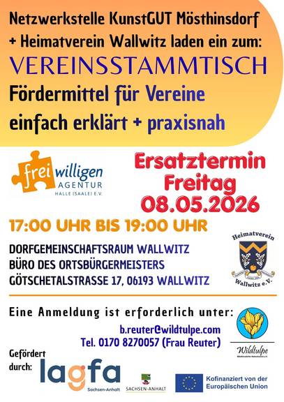 Vereinsstammtisch Fördermittel Seite 1 Neu