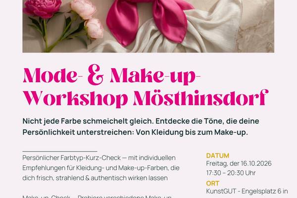 Mode & Make Up Workshop NEU